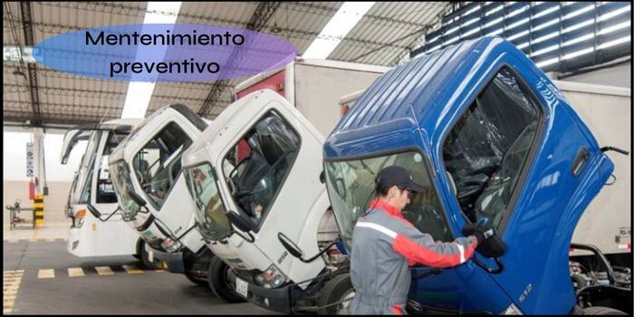 Mantenimiento preventivo de camiones por kilometraje